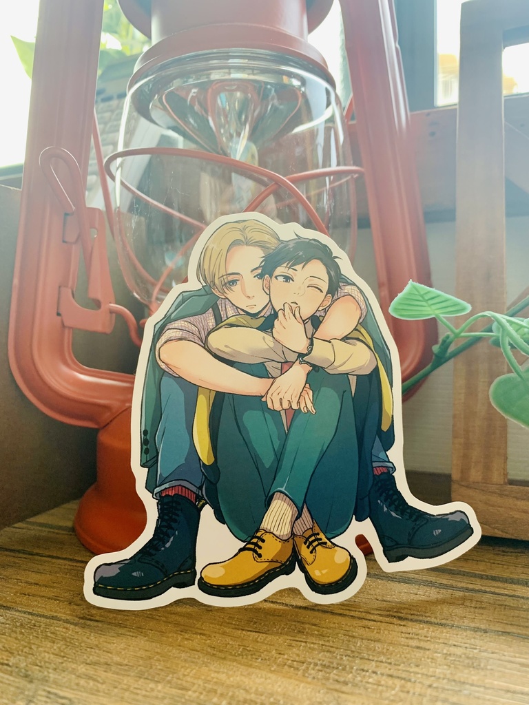 井守兄弟&脱衣麻雀男子フレークシール