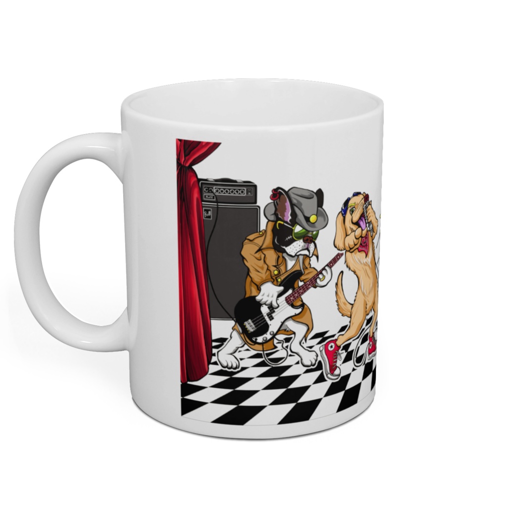 マグカップ わんこバンド【全員集合】