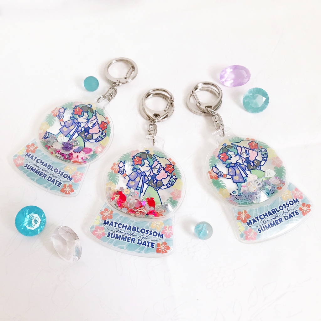 「 浮かれポンチサマーデート 」キーホルダー