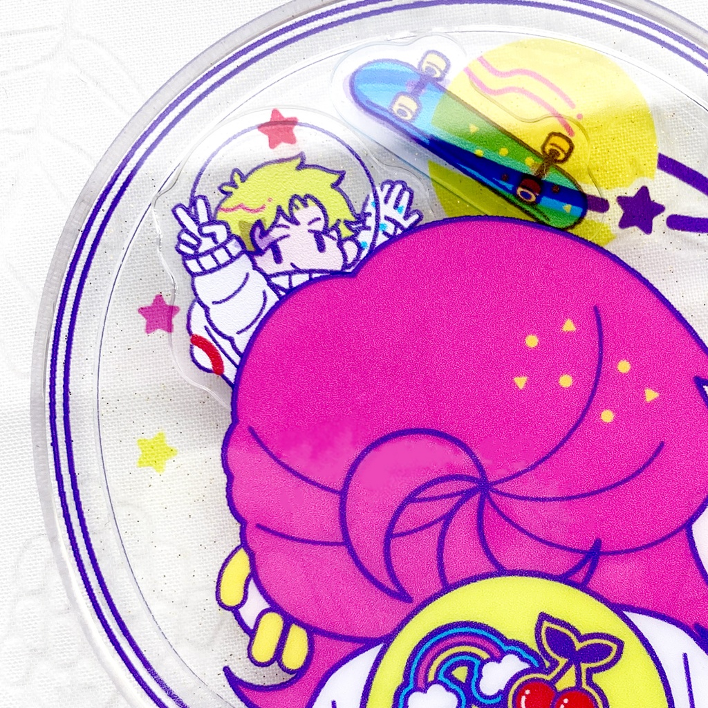 「 & Cosmic Dream 」シャカシャカキーホルダー