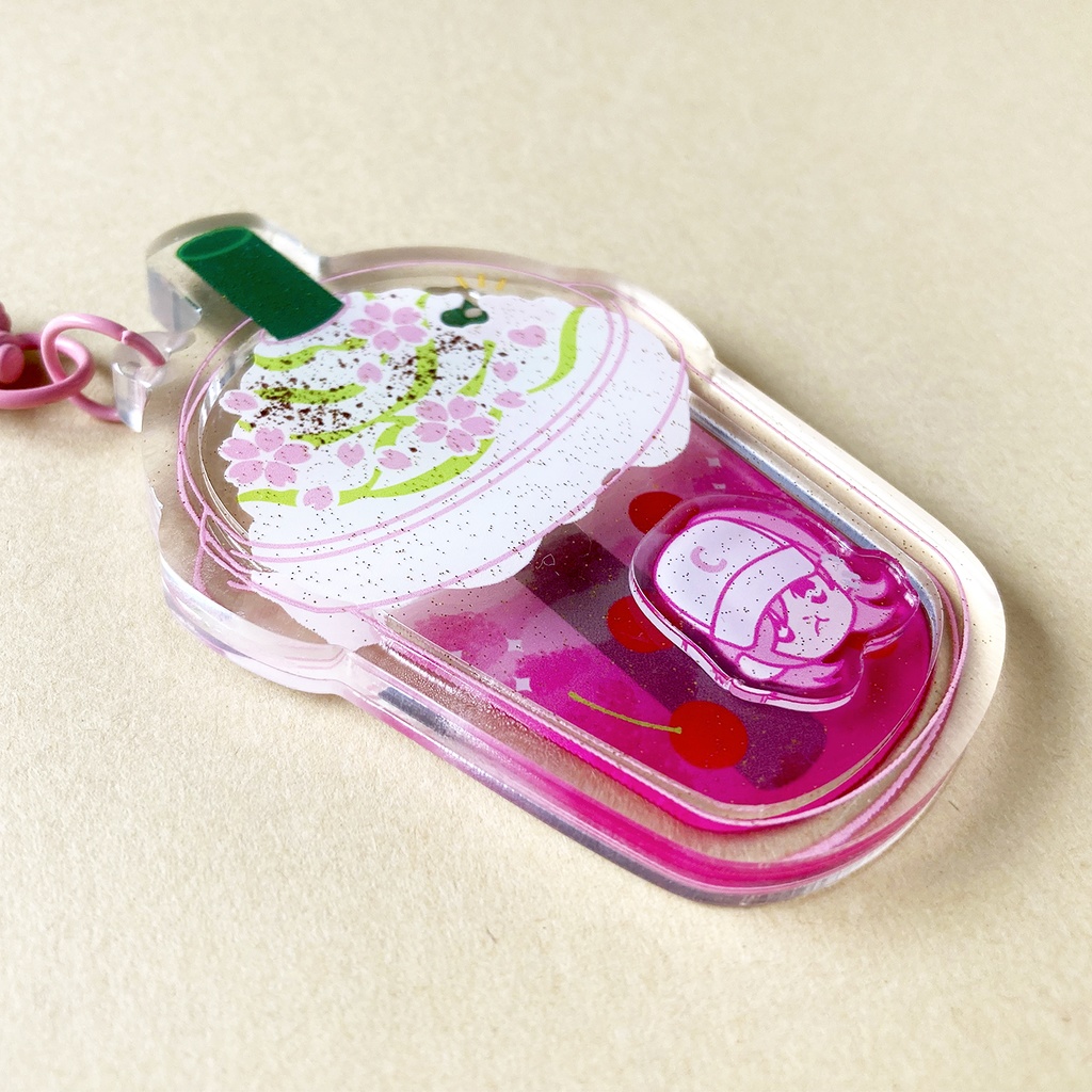 「 とっておきのつまみぐい 」シャカシャカキーホルダー