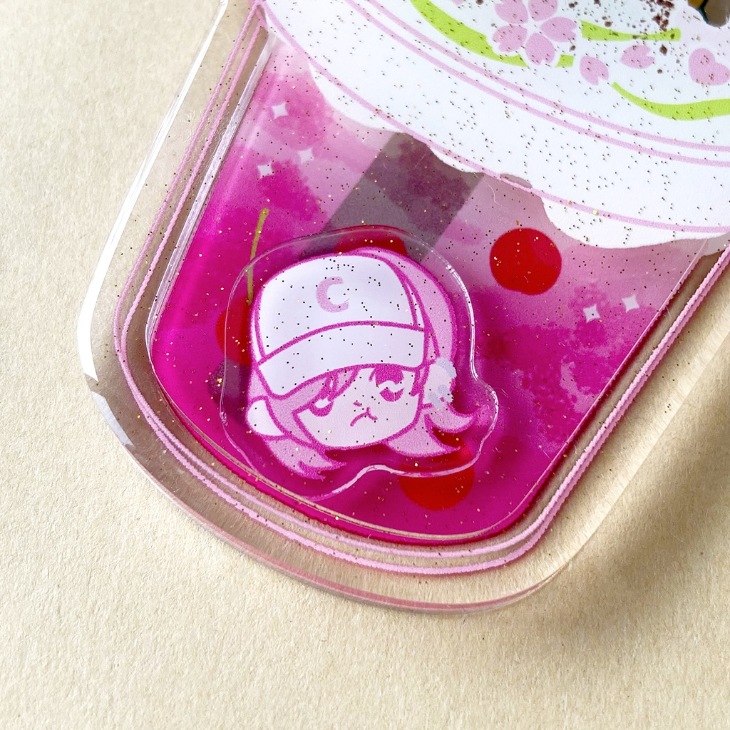 「 とっておきのつまみぐい 」シャカシャカキーホルダー