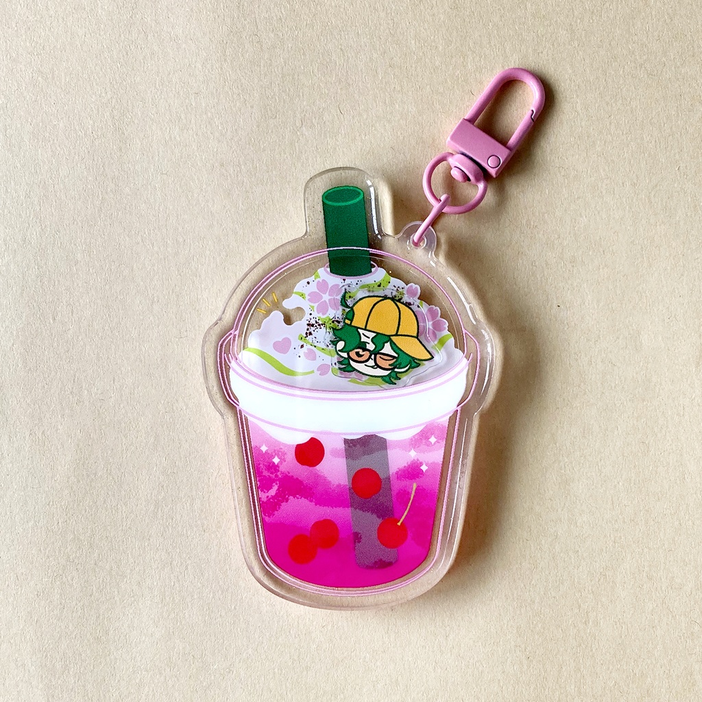 「 とっておきのつまみぐい 」シャカシャカキーホルダー