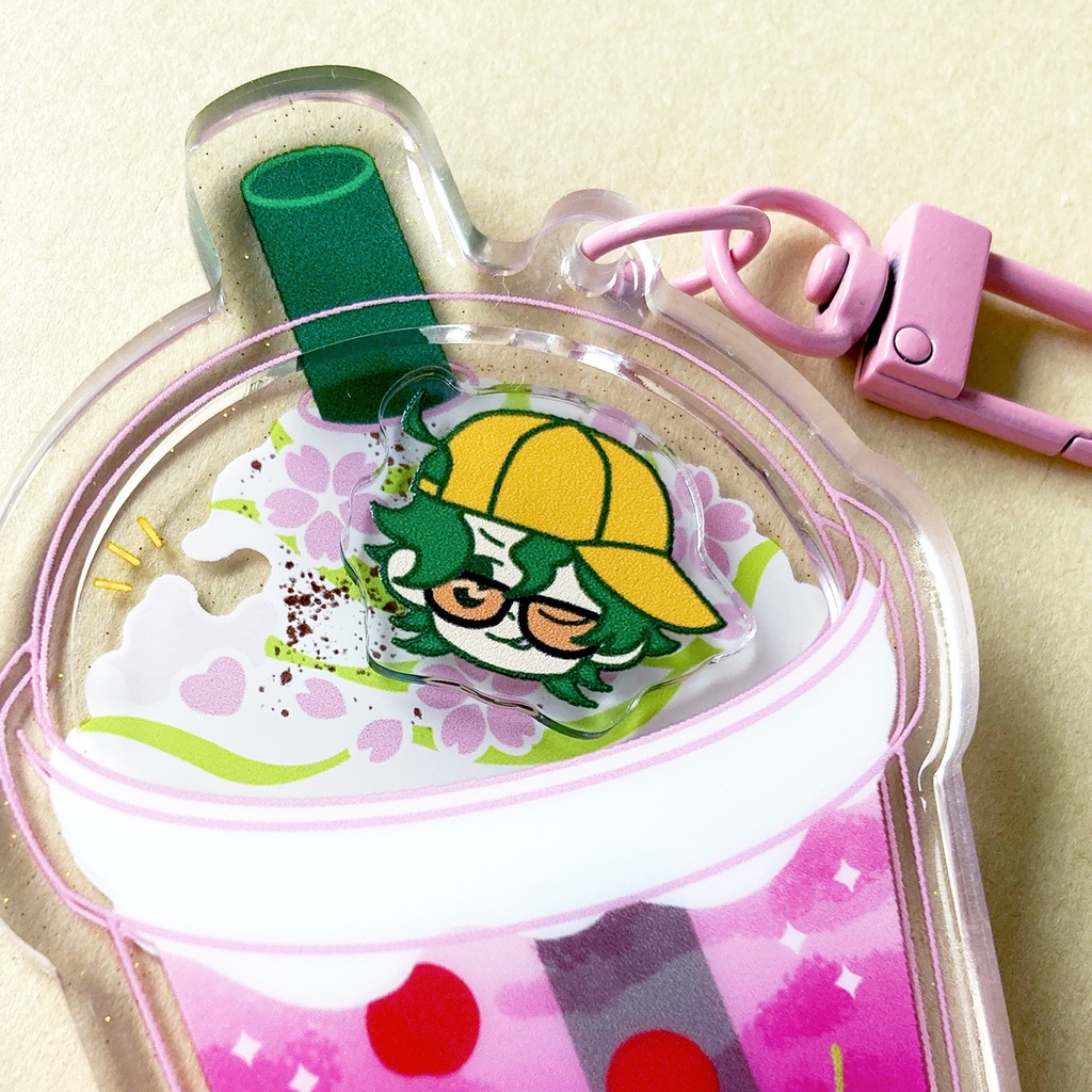 「 とっておきのつまみぐい 」シャカシャカキーホルダー