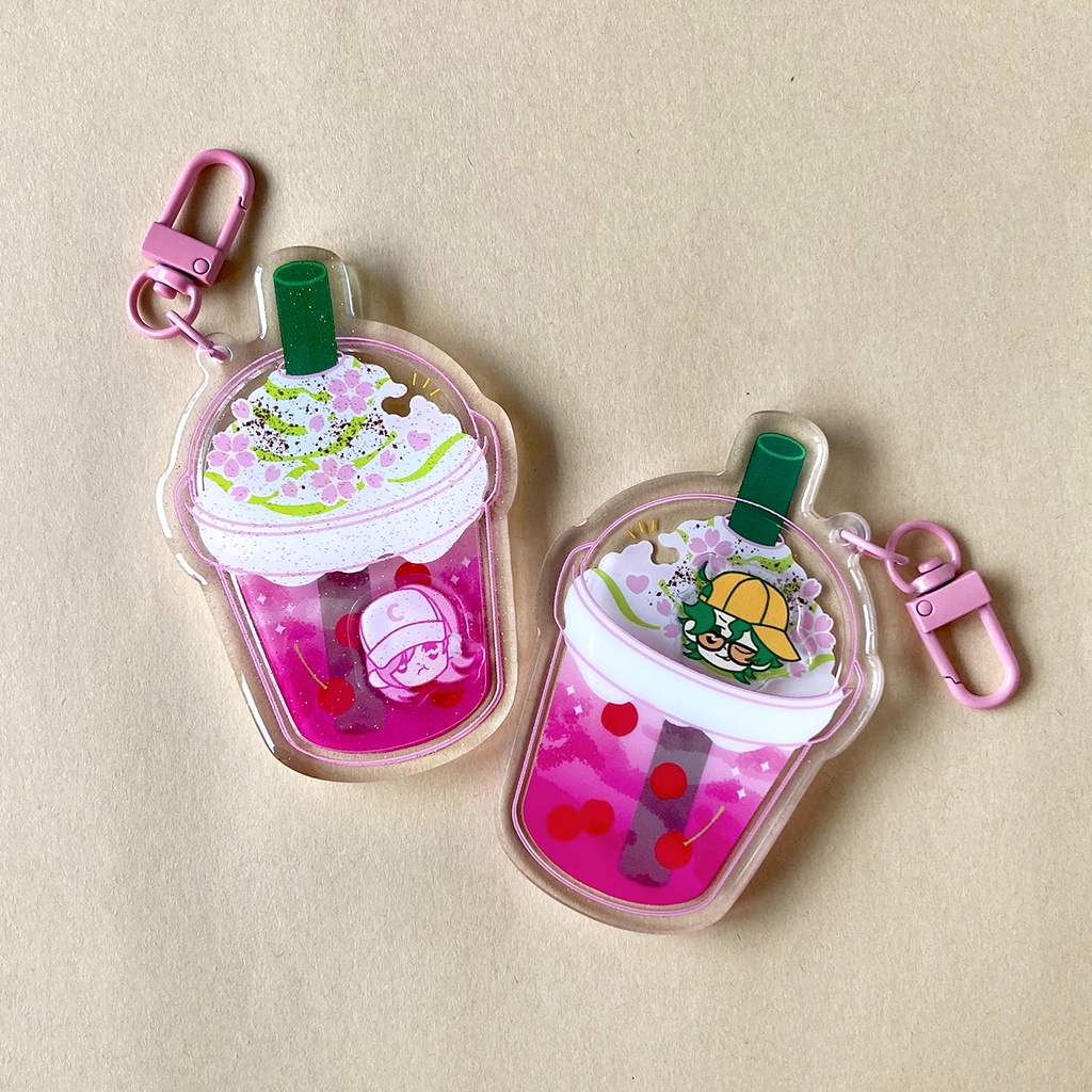 「 とっておきのつまみぐい 」シャカシャカキーホルダー