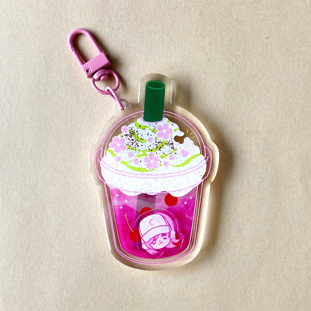 「 とっておきのつまみぐい 」シャカシャカキーホルダー