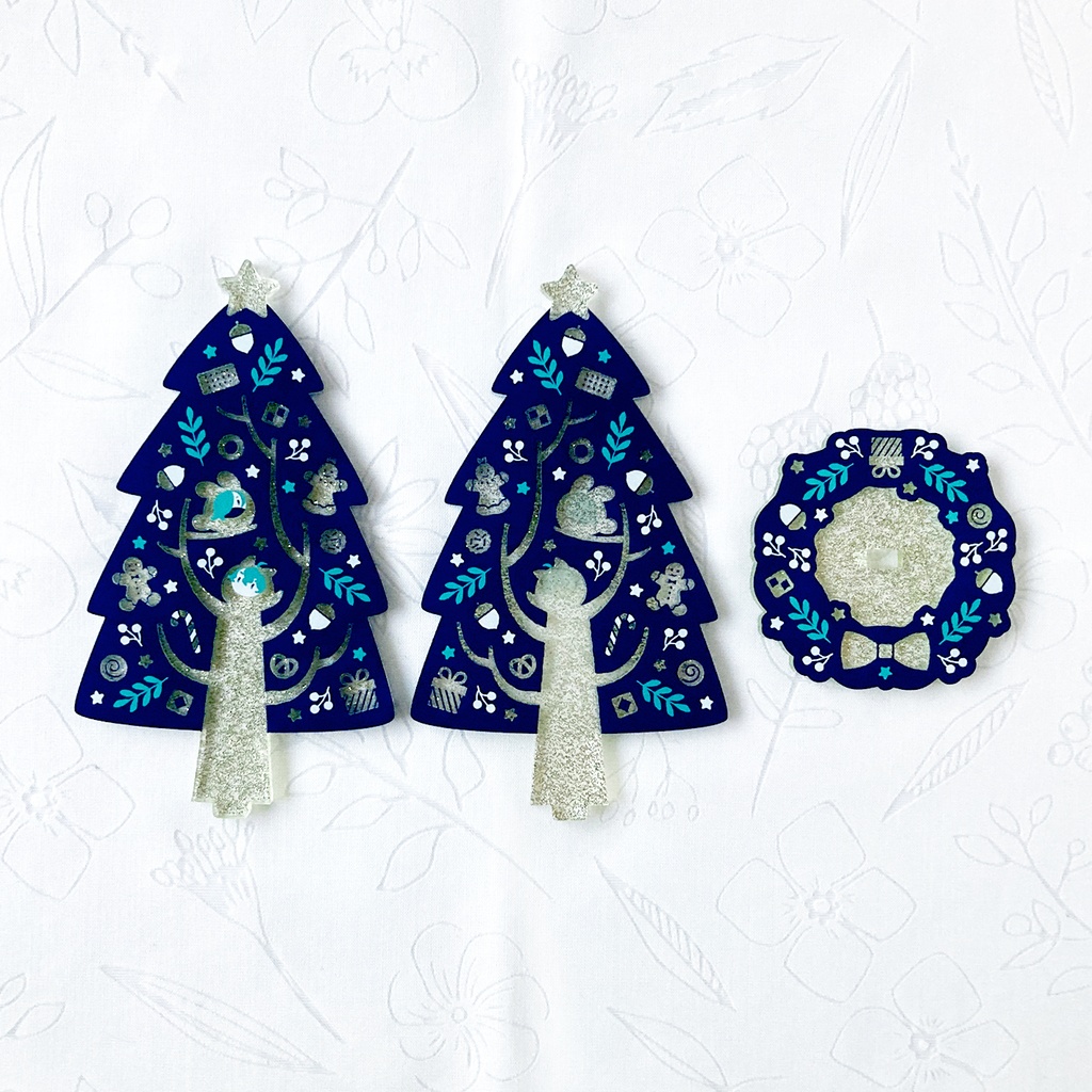 「 けだまの森のおかしなツリー 」アクリルスタンド