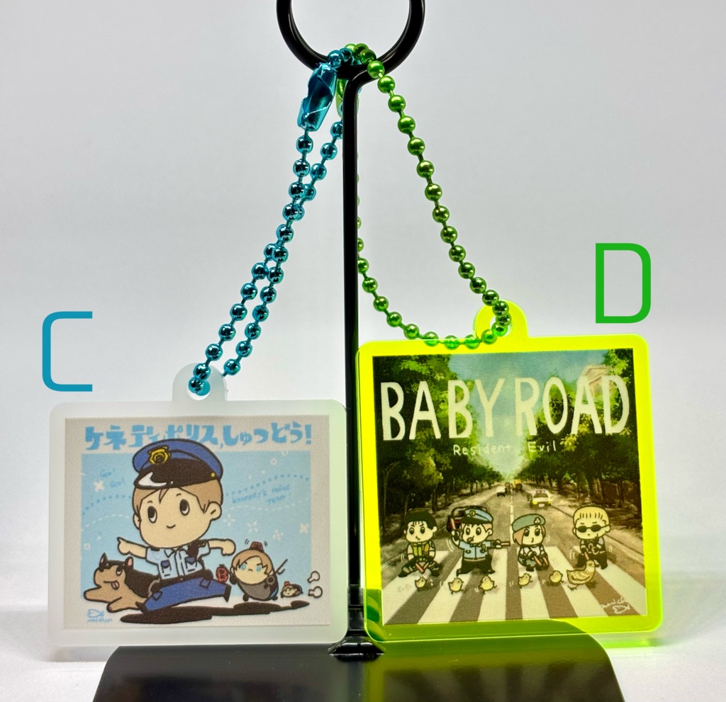 【二次創作】わくわくアクリルミニチャーム(Acrylic Mini Charms)