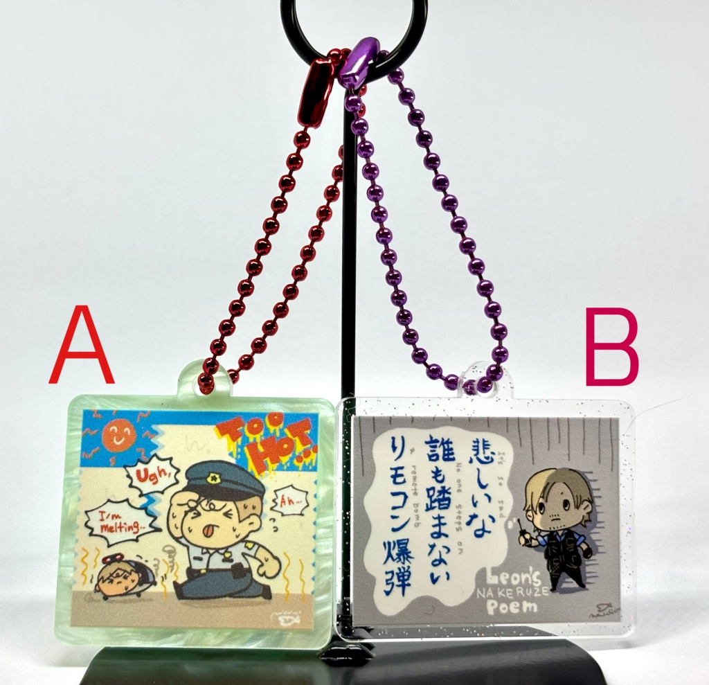 【二次創作】わくわくアクリルミニチャーム(Acrylic Mini Charms)