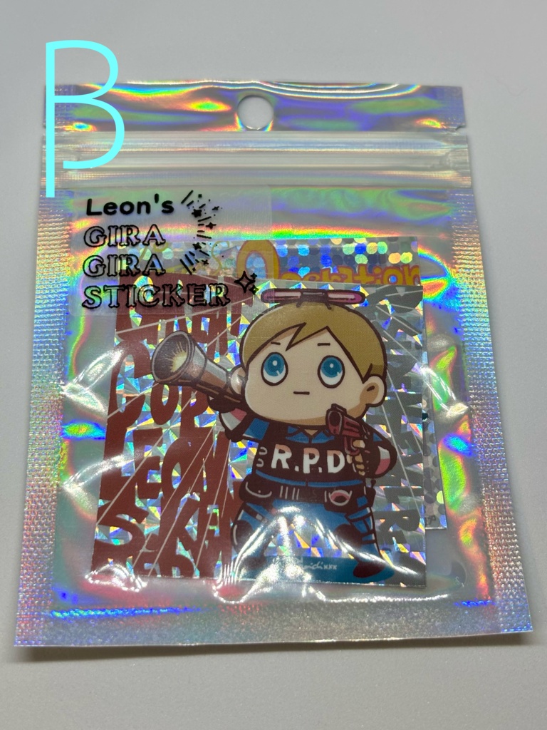 【二次創作】レオンのギラギラステッカー(Leon’s Sparkly Stickers)