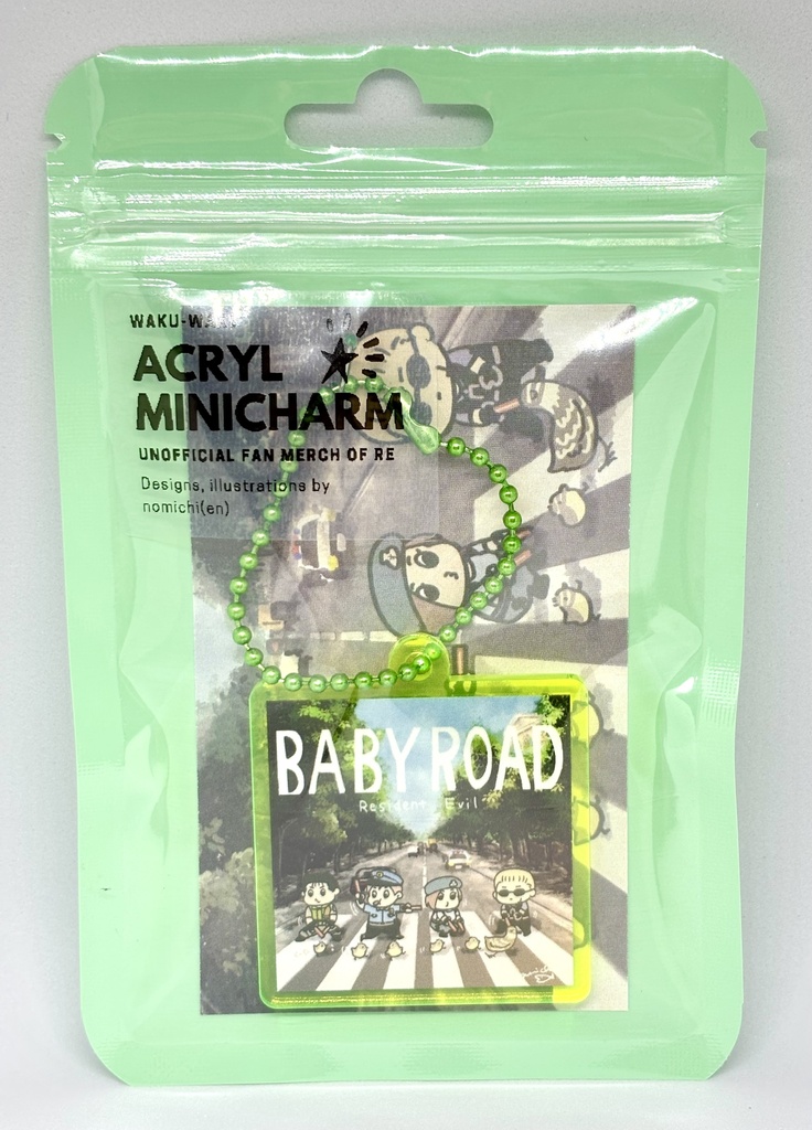 【再版分】わくわくアクリルミニチャーム(2nd lot:Acrylic Mini Charms)