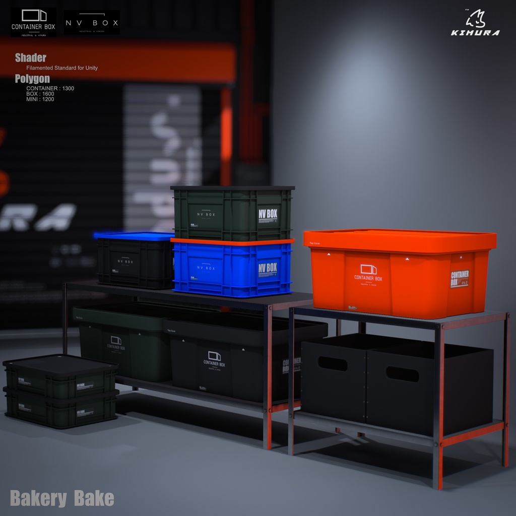 STEEL RACK / STAINLESS RACK / CONTAINER BOX / NV BOX・MINI
