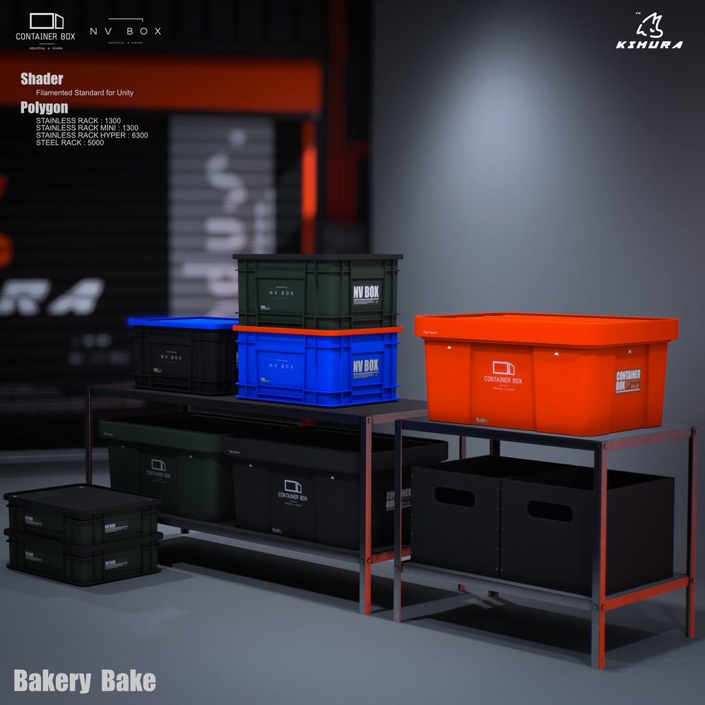 STEEL RACK / STAINLESS RACK / CONTAINER BOX / NV BOX・MINI