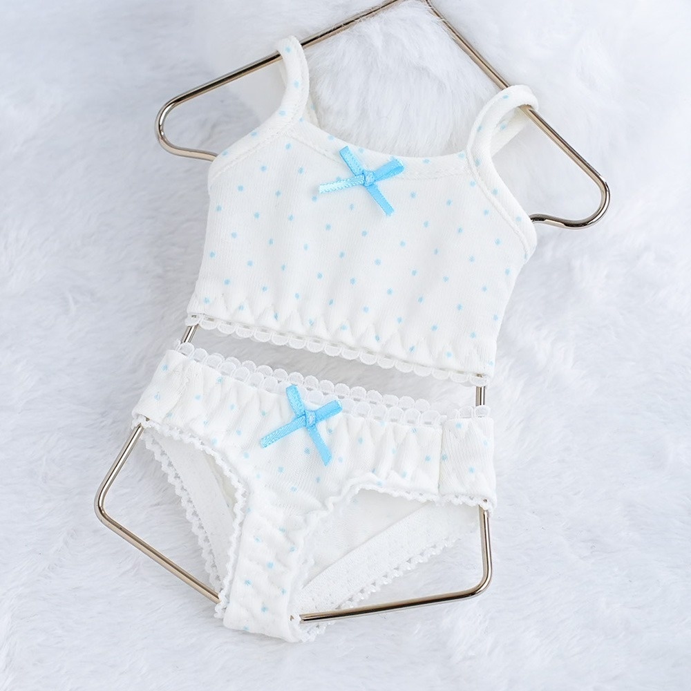 【プチドット(ブルー)】ハーフトップset