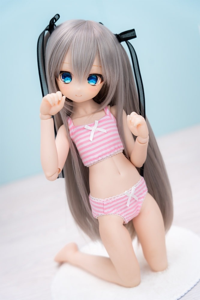 【newボーダー(ピンク)】ハーフトップset