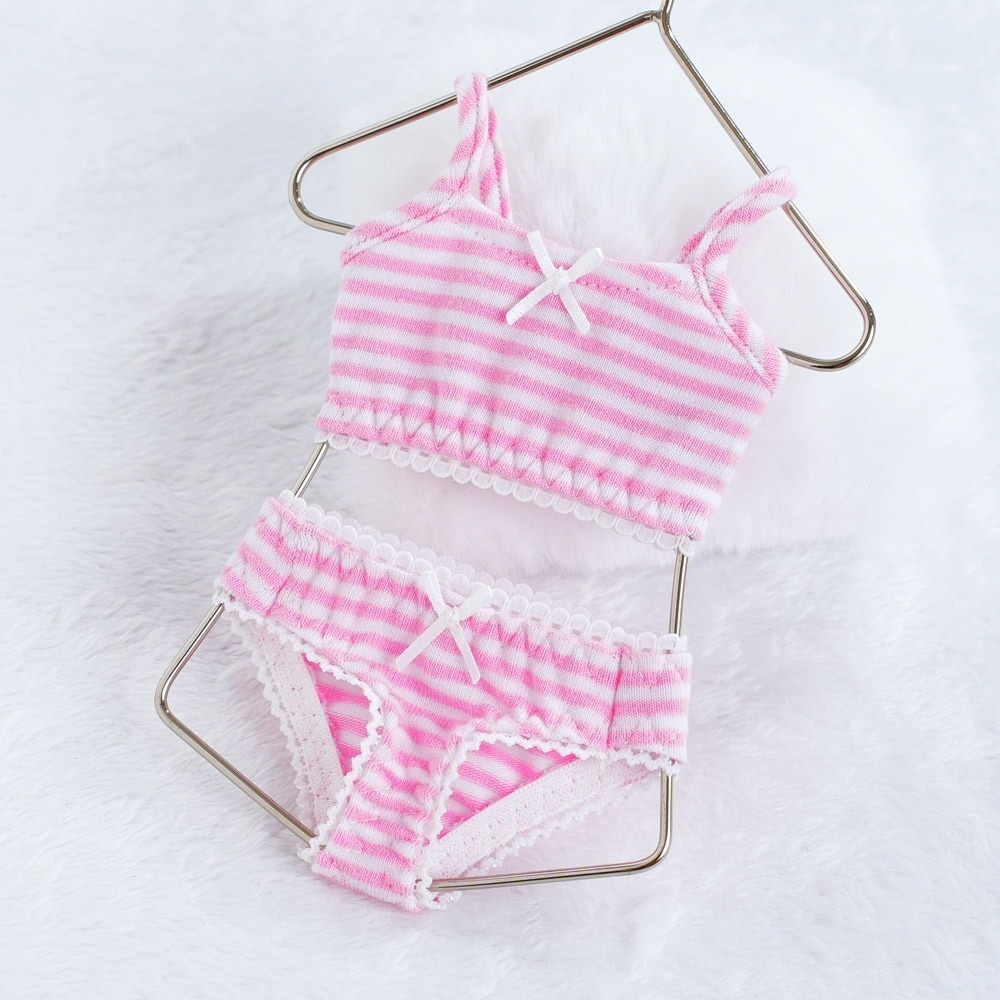 【newボーダー(ピンク)】ハーフトップset