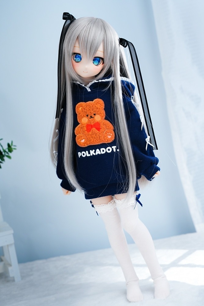 【ネイビー】BIGくまパーカー