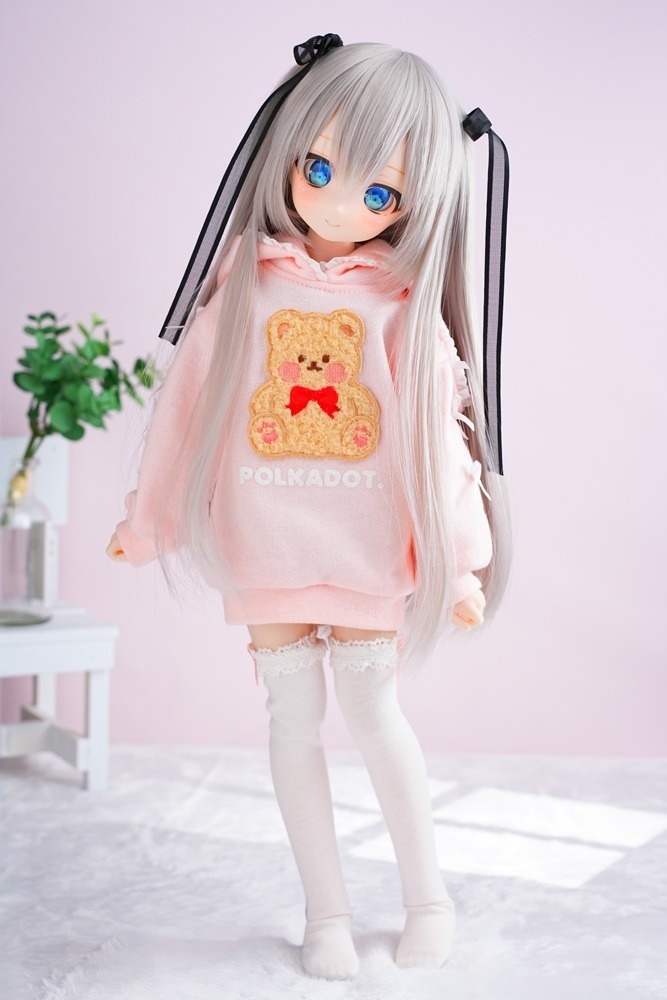 【ピンク】BIGくまパーカー