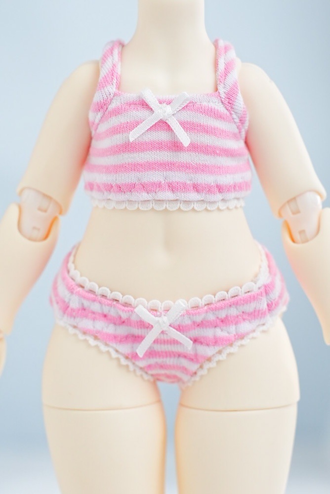 【newボーダー(ブルー)】ハーフトップset|TinyFox(1/6)