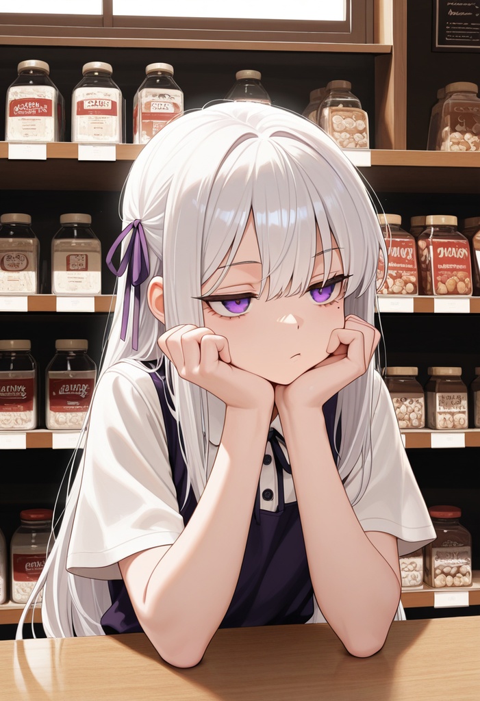 【全年齢】リオの店開き日記 —銀髪アナリスト、0円からの挑戦— 物語つきCG集 28場面