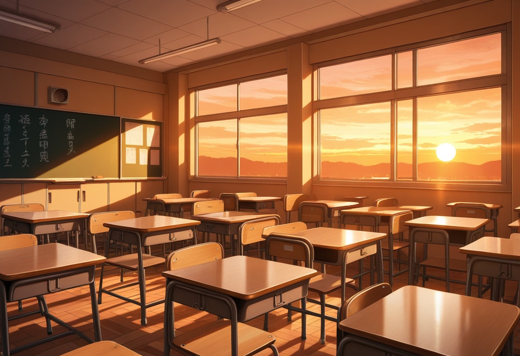 【立ち絵素材】オリジナルキャラ「リオ」8表情差分+アニメ背景6枚(透過PNG・商用利用可)