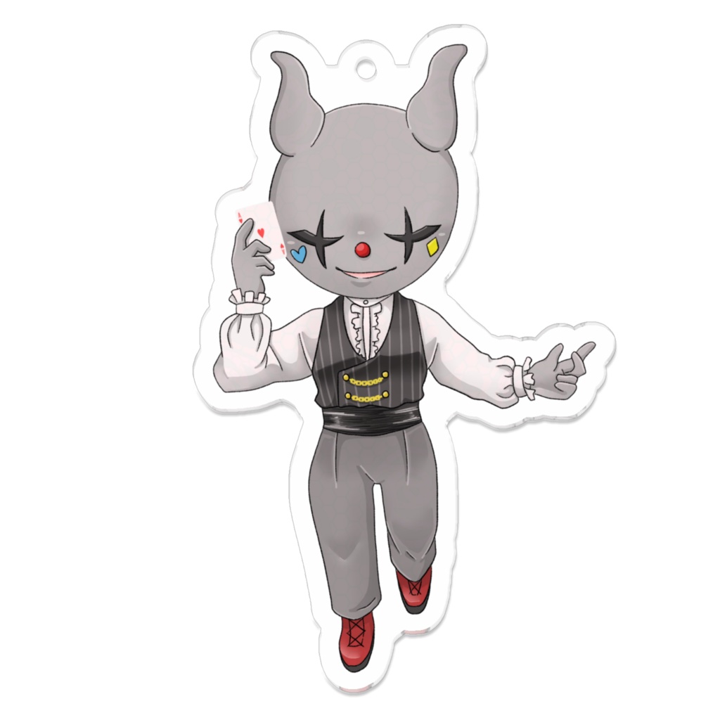 【非公式】クイーンオブハートアクキー