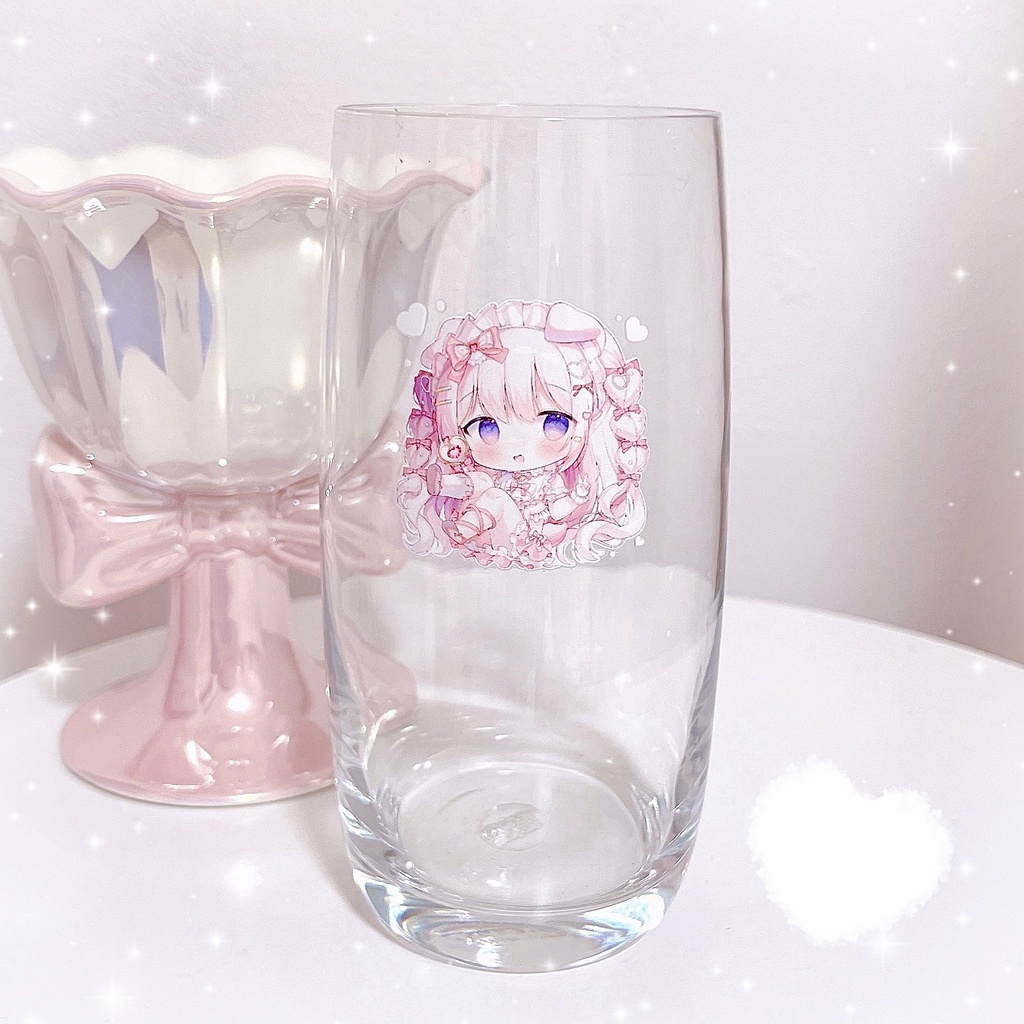 つきみちゃんグラス
