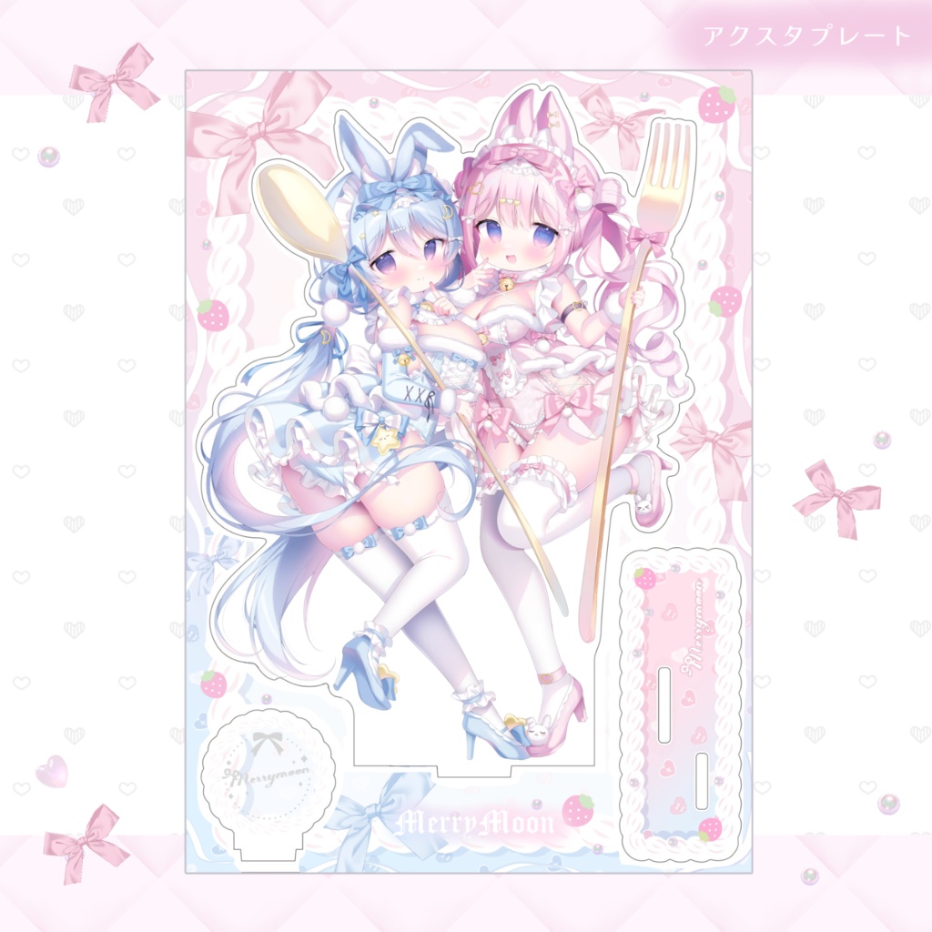 うさ耳アクスタプレート
