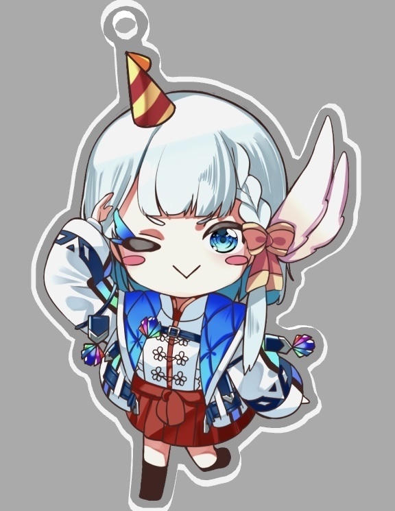夜衣えぴ生誕アクリルキーホルダー(SD)