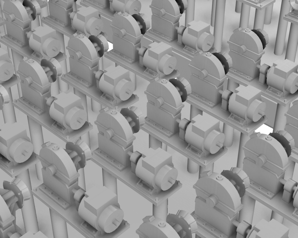 物資積込用揚貨機【1/700】