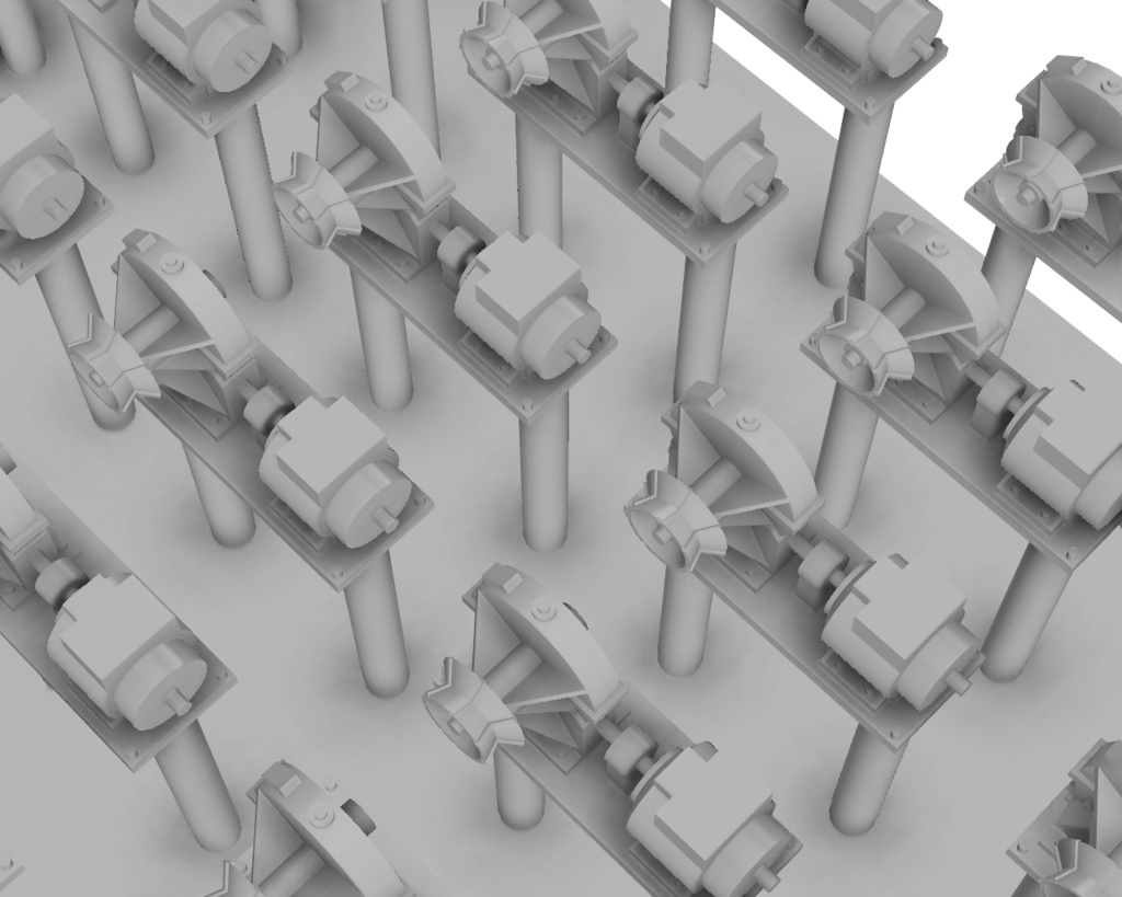 物資積込用揚貨機【1/700】