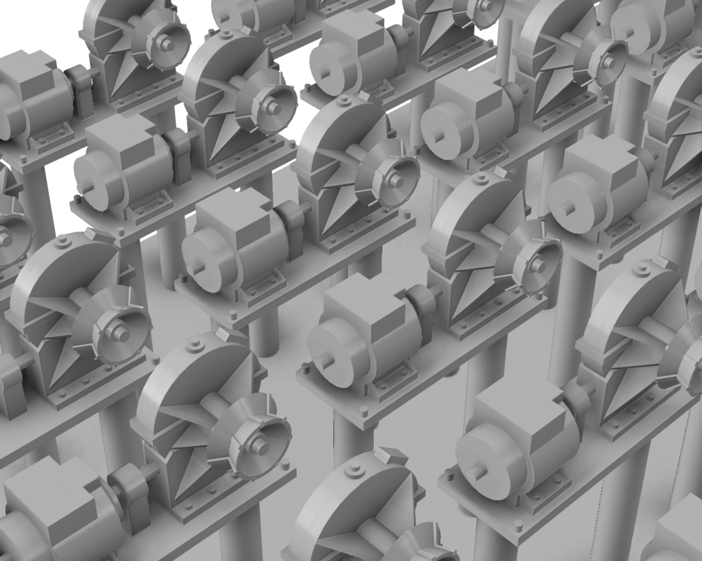 物資積込用揚貨機【1/700】