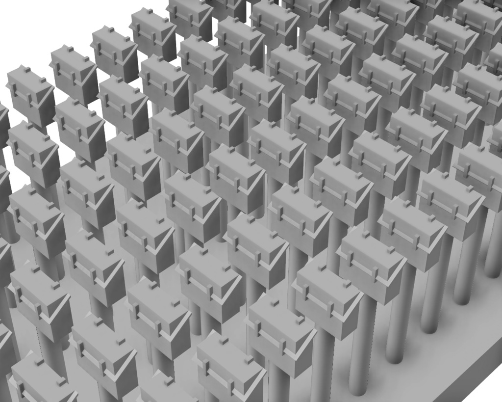 25mm機銃弾薬箱【1/700】