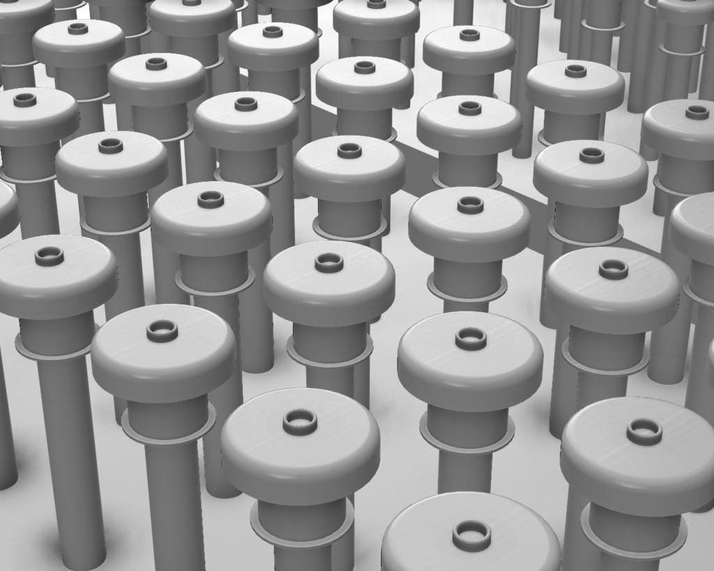 キノコ型通風筒【A】【1/700】