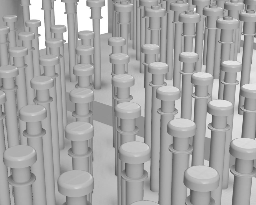 キノコ型通風筒【A】【1/700】