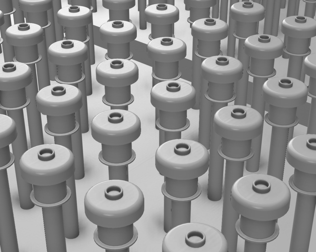 キノコ型通風筒【A】【1/700】