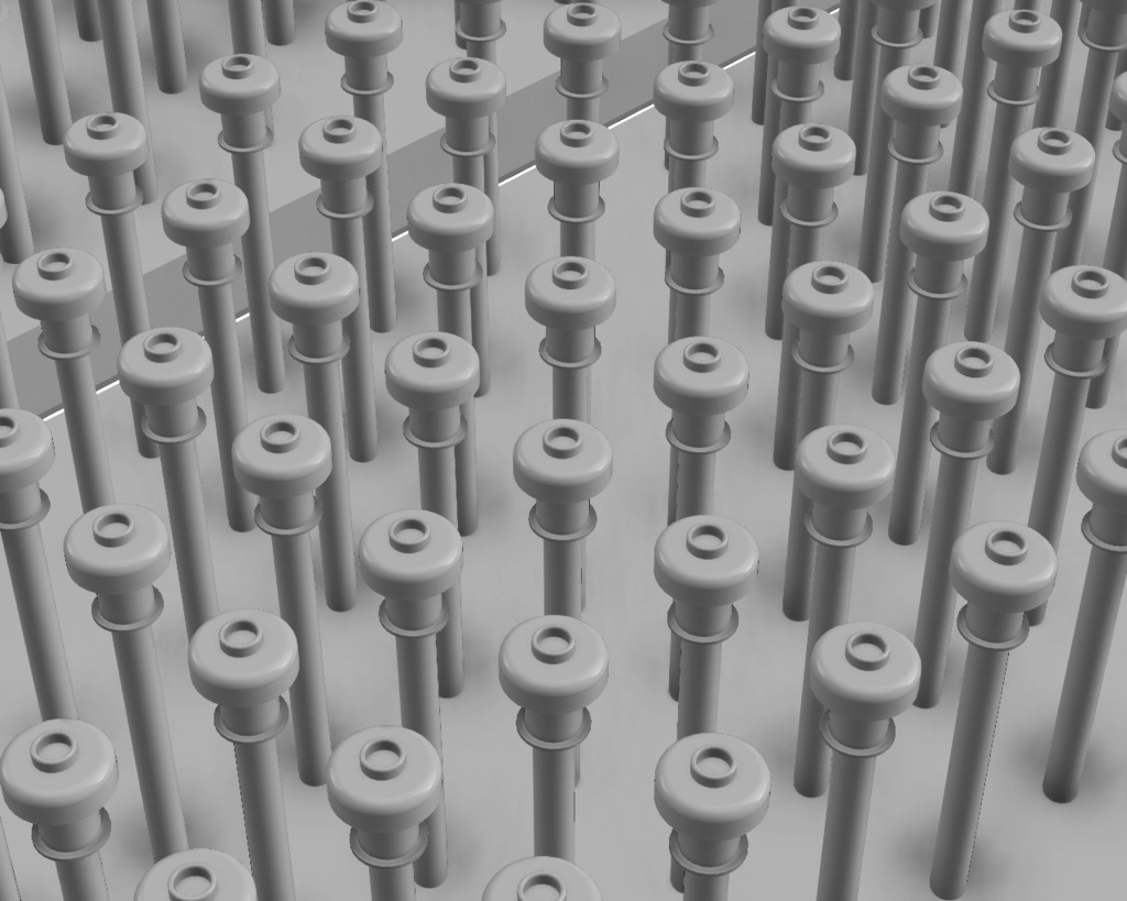 キノコ型通風筒【A】【1/700】