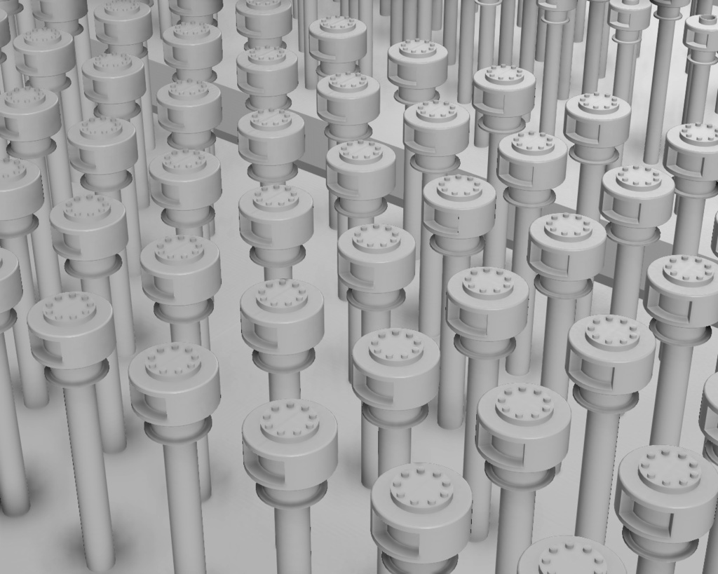 キノコ型通風筒【B】【1/700】