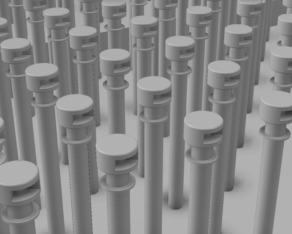 キノコ型通風筒【B】【1/700】