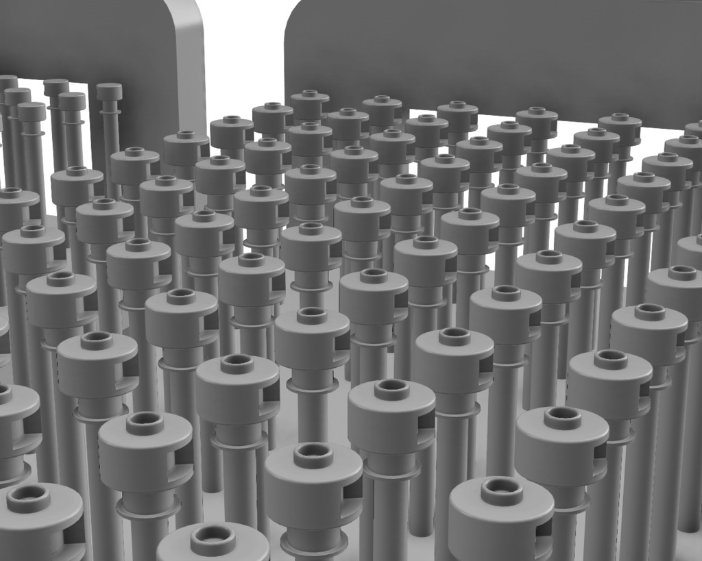 キノコ型通風筒【B】【1/700】