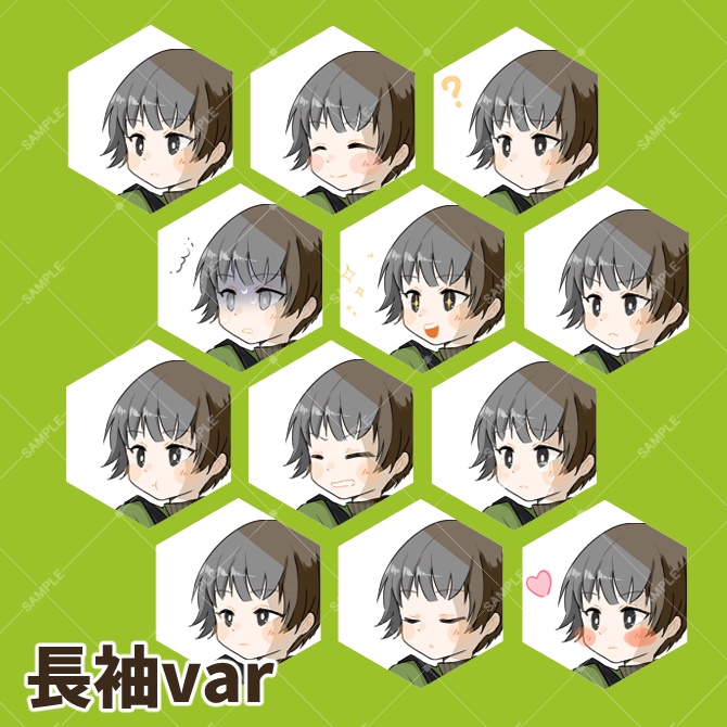 TRPG立ち絵素材_お出かけ男子【差分計48種】