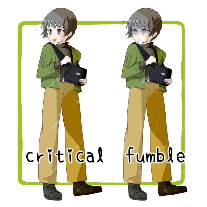 TRPG立ち絵素材_お出かけ男子【差分計48種】