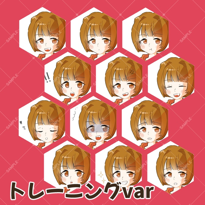 TRPG立ち絵素材_トレーニング男子【差分計24種】