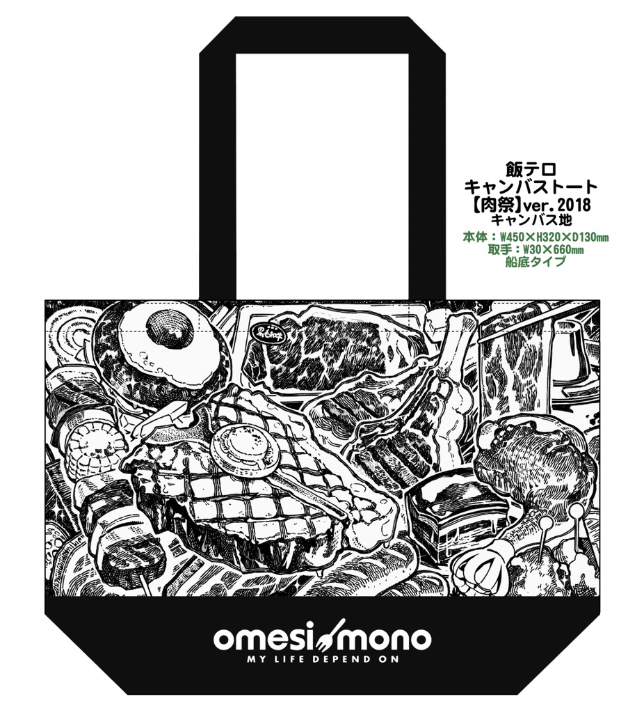 飯テロ・キャンバストート2018【肉祭】