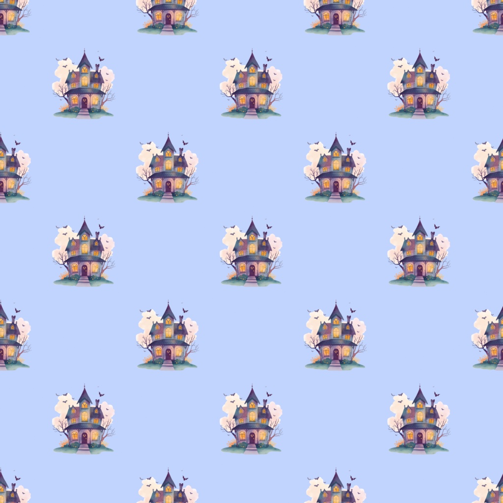 【シームレス】ハロウィン背景画像12枚セット