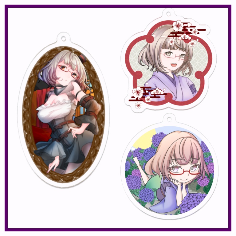 アクリルキーホルダー