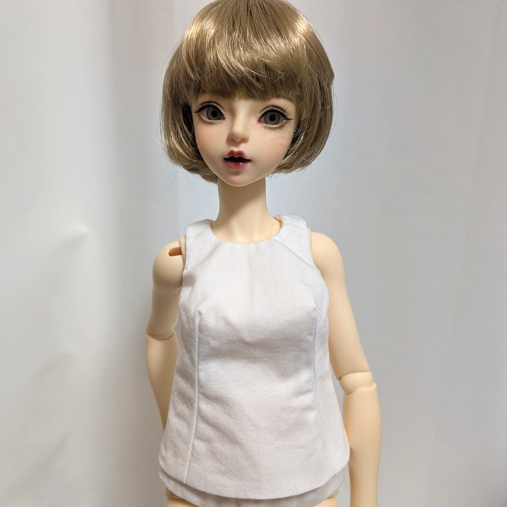 タンクトップ（MYou Doll 1/4 Girl-2 Lバスト対応）ホワイト