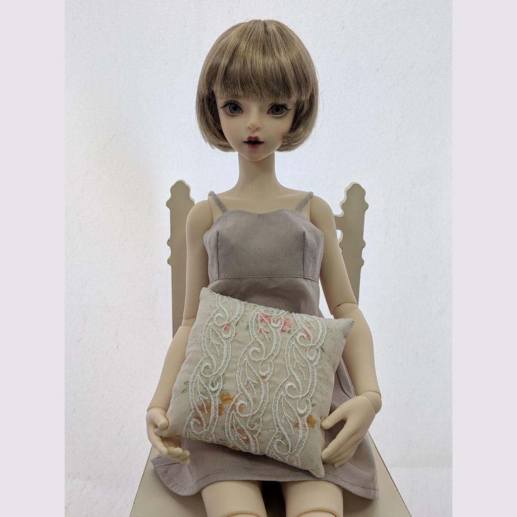 ドール用クッション 8cm角 No.2