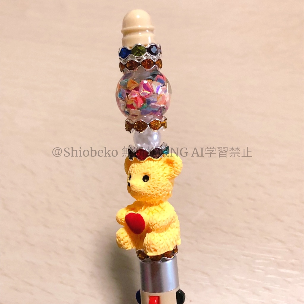 ハンドメイド カスタムボールペン 2本セット かわいい ゆめかわ