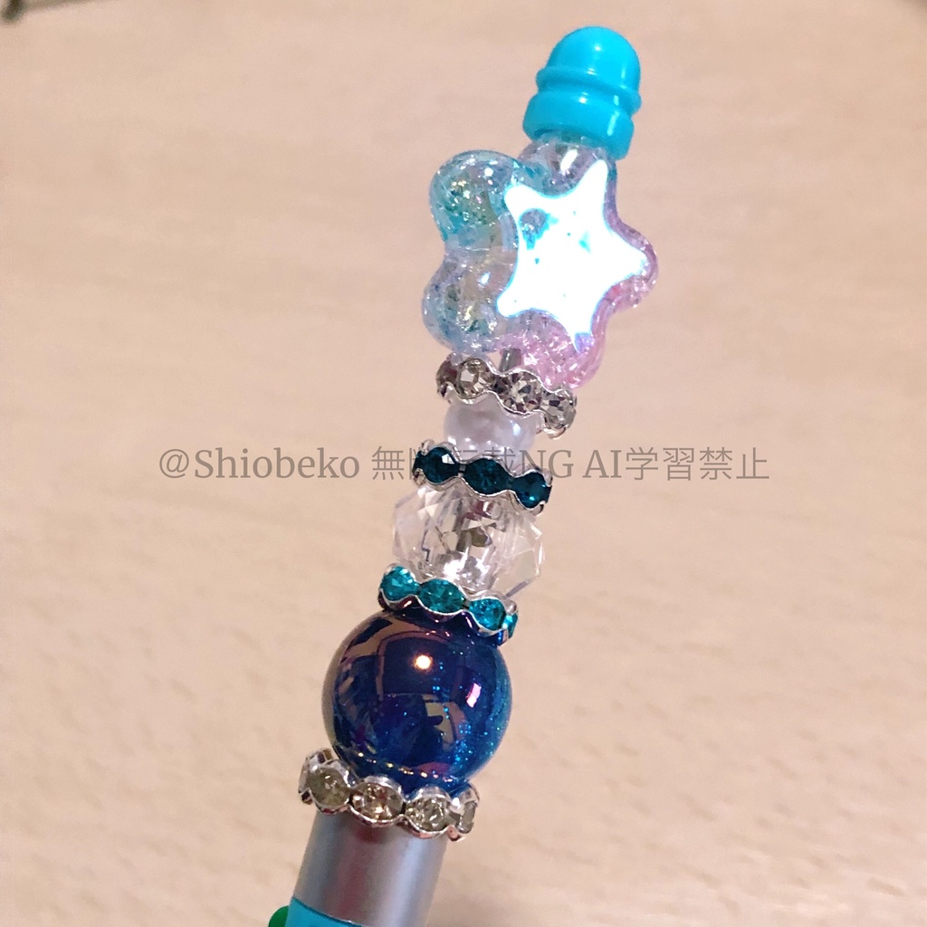 ハンドメイド カスタムボールペン 2本セット かわいい ゆめかわ